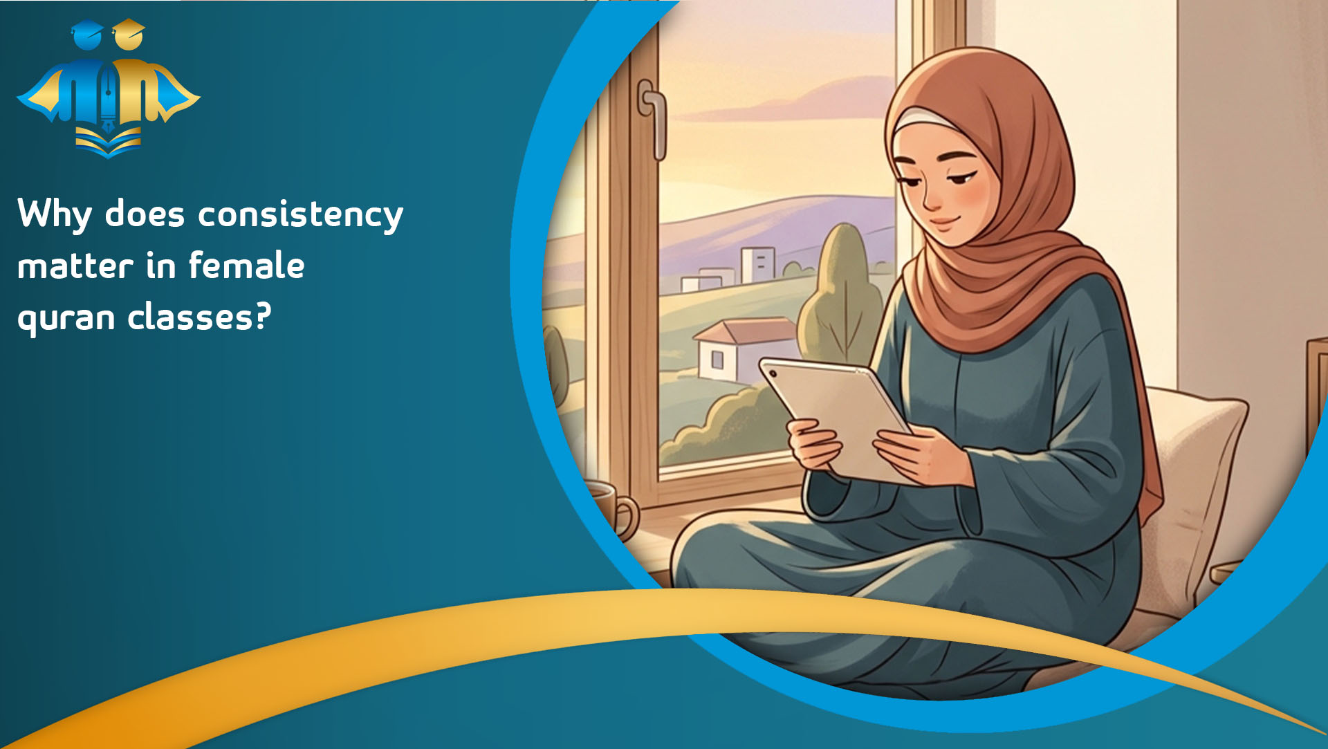 Why does consistency matter in female quran classes؟