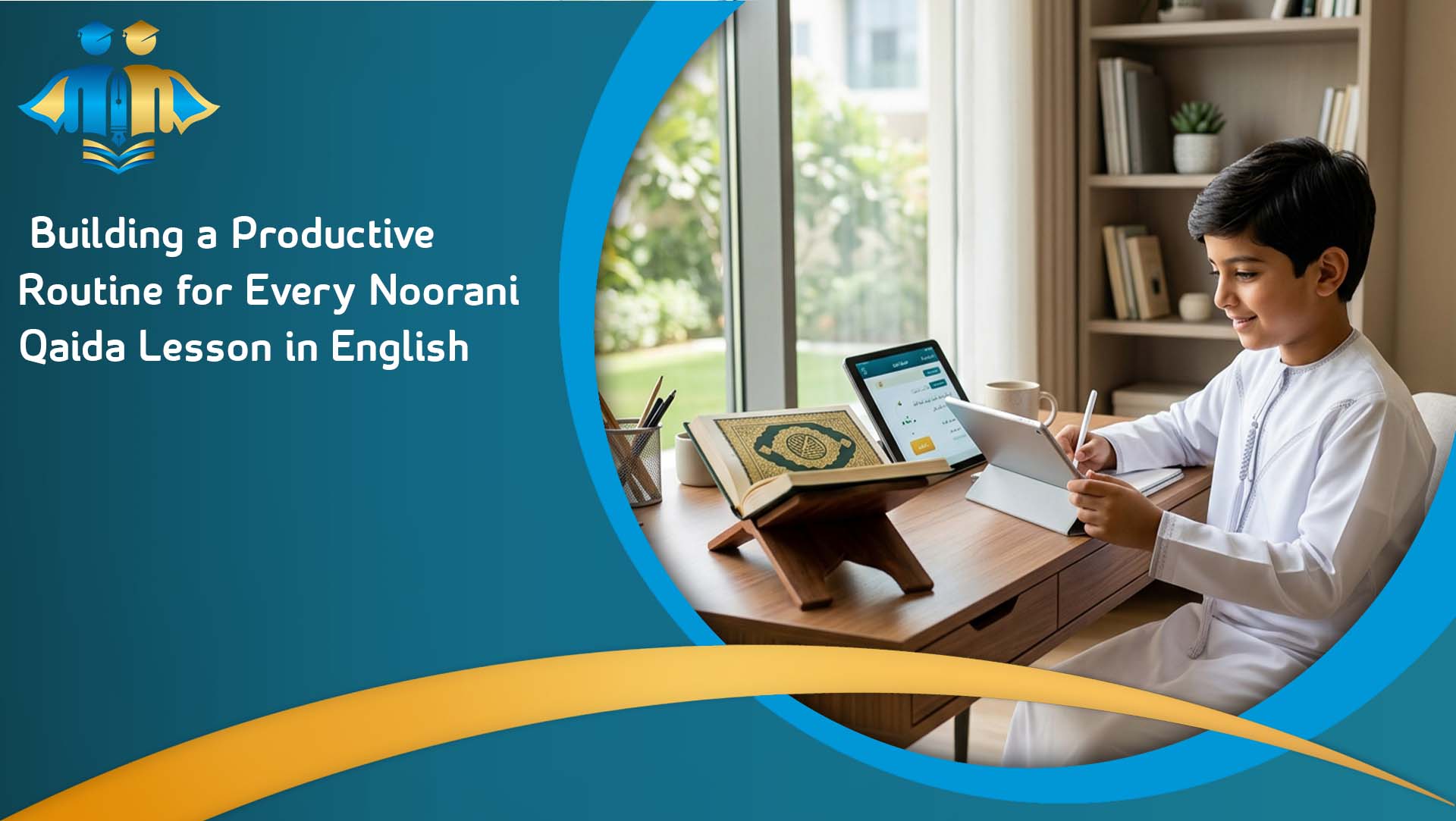 Building a Productive Routine for Every Noorani Qaida Lesson in English