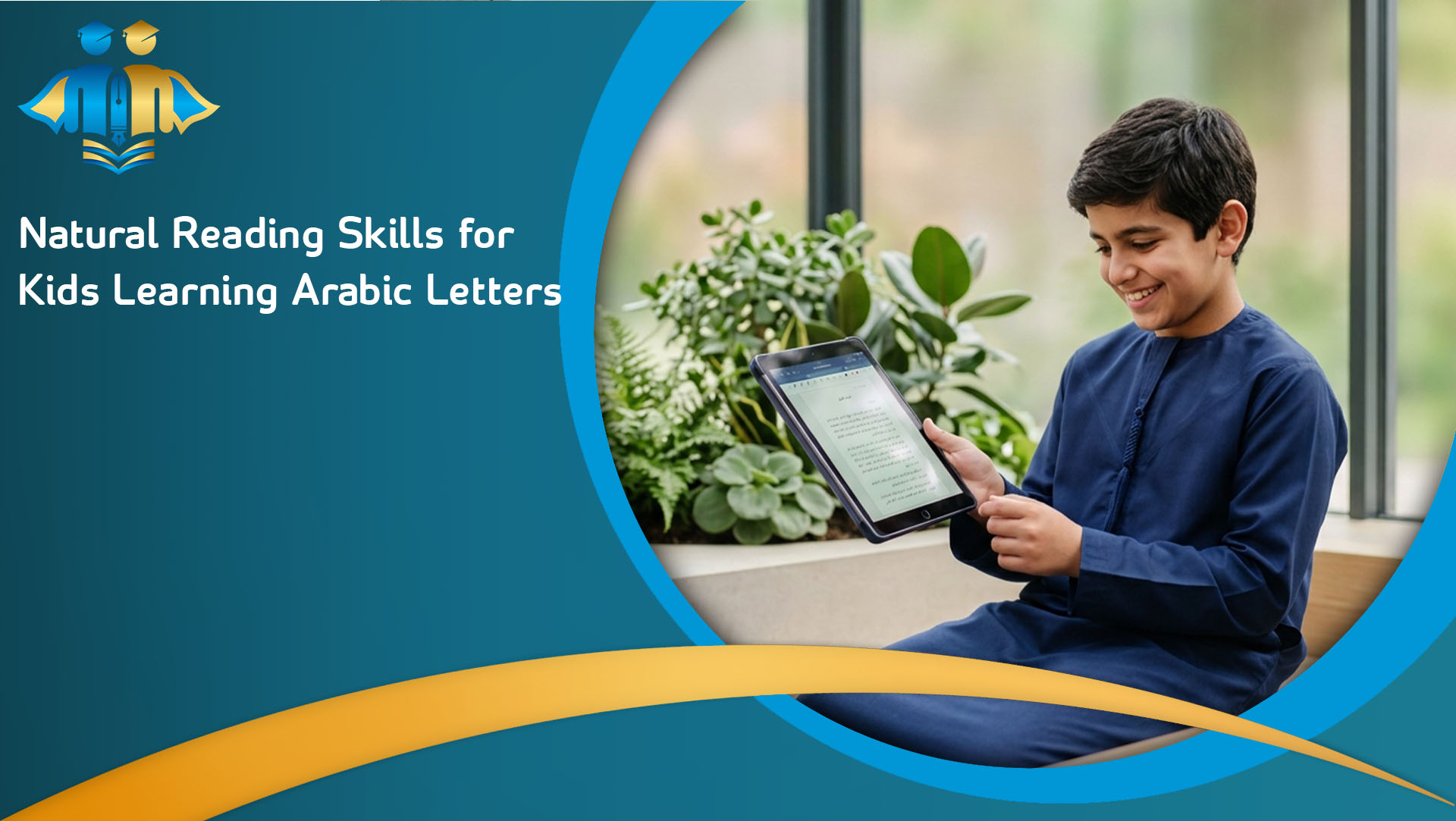 Natural Reading Skills for Kids Learning Arabic Letters