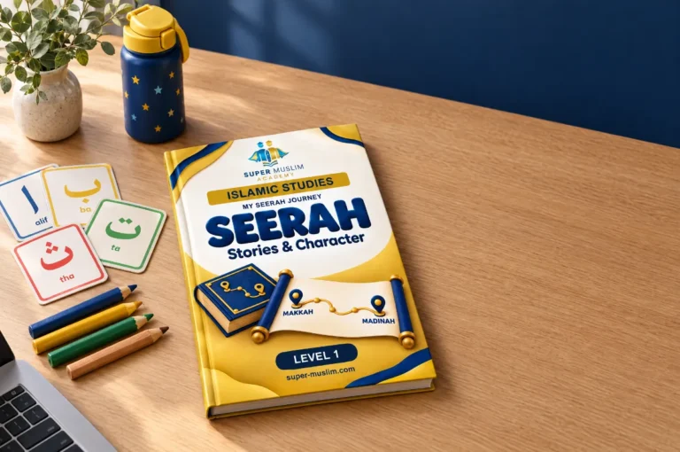 Super Muslim Seerah book for online Quran classes for kids